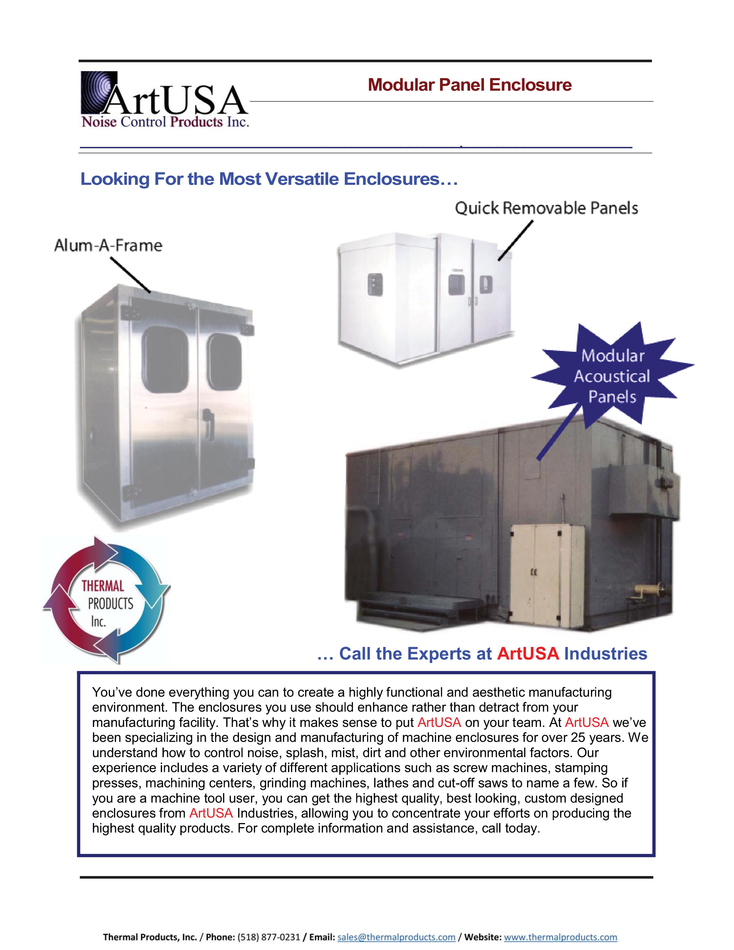 Modular Panel Enclosure