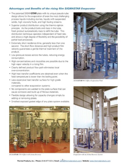 Evaporators - Thermal Products