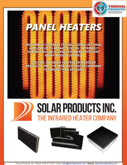 Solar Infrared panel heaters