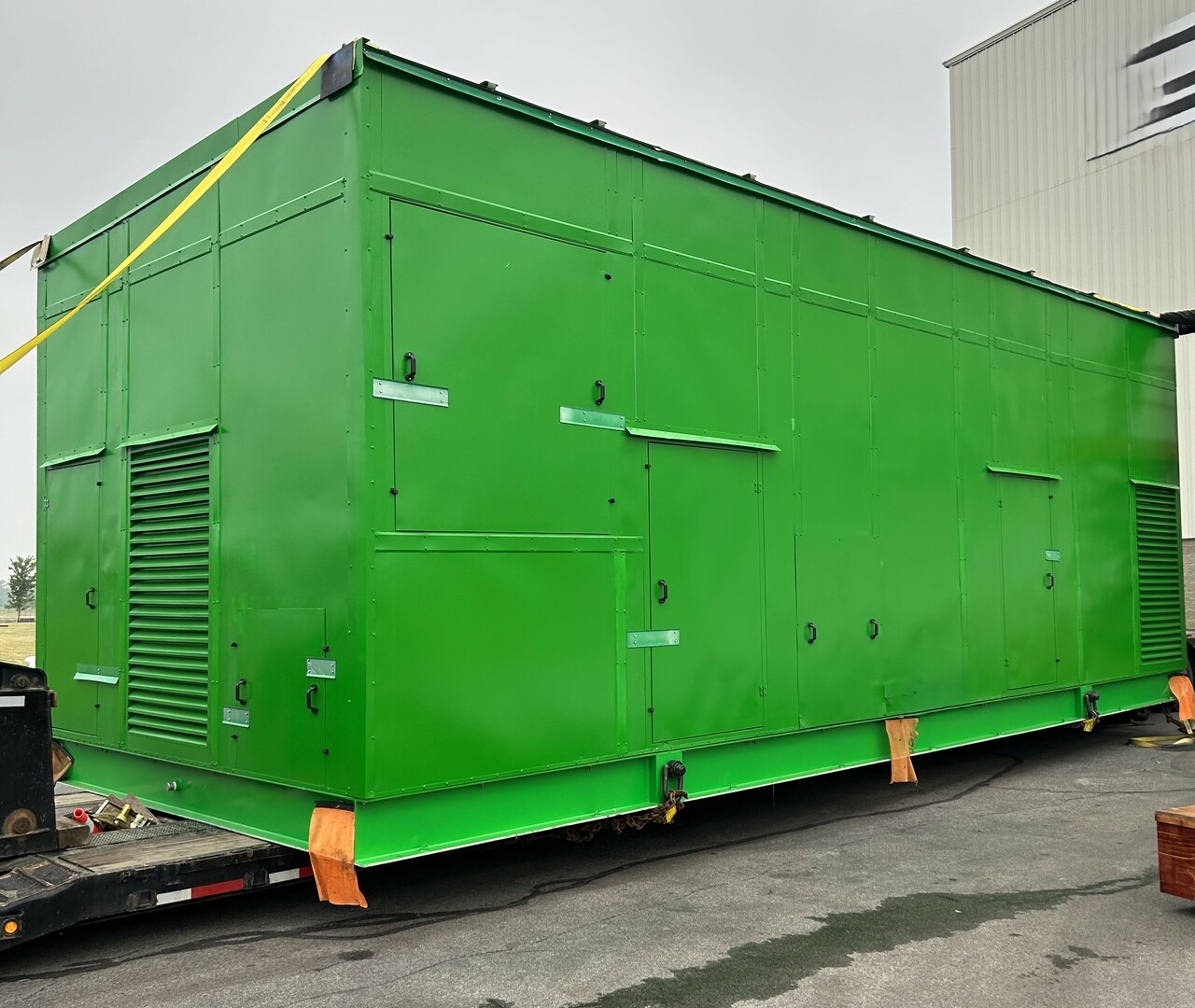 large-Gas Compressor Acoustical Sound Enclosure